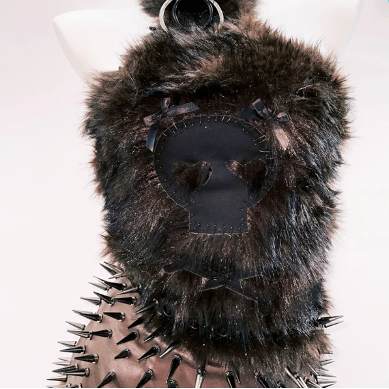 Fluffy bowknot halter backless tube top  | Festival Outfits Women