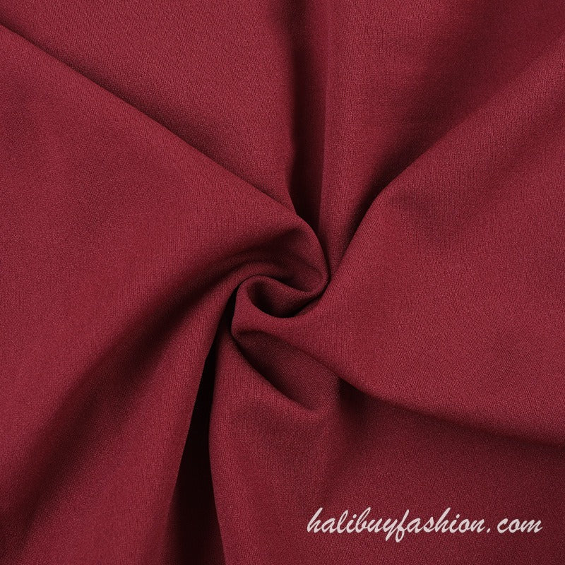 Spaghetti strap ruched drawstring backless lace up satin 2 piece dress maxi - Halibuy - 12