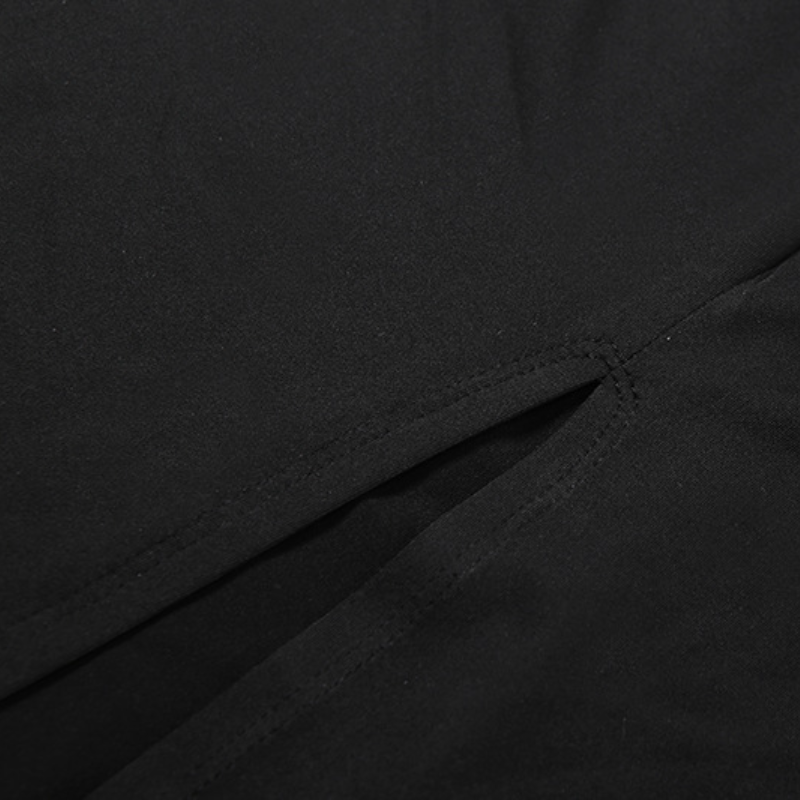 Halter slit solid backless slit maxi dress  | Festival Outfits Women