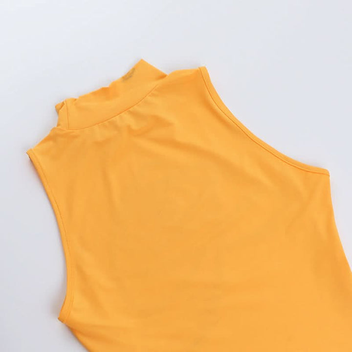 High neck sleeveless beaded top  | Festival Outfits Women