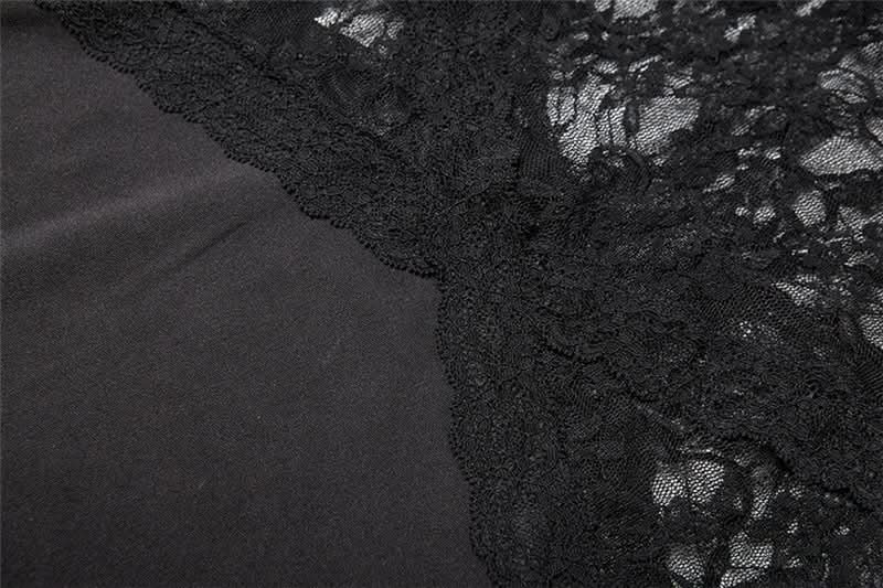 V neck lace hem ruffle cami maxi dress  | Festival Outfits Women-final-sale