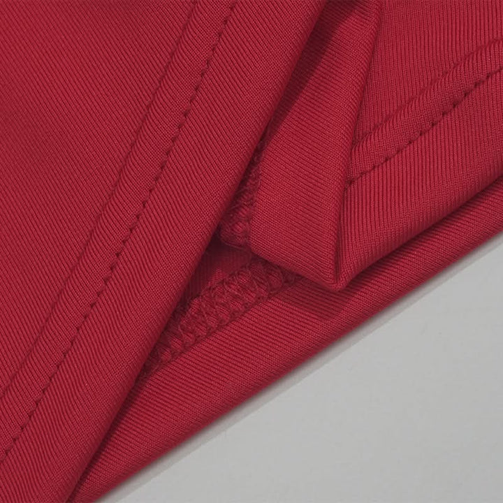 Off shoulder long sleeve hollow out ruched cut out mini dress  | Festival Outfits Women