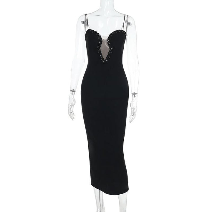 Spaghetti strap glitter maxi dress  | Festival Outfits Women
