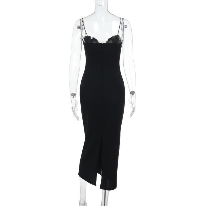 Spaghetti strap glitter maxi dress  | Festival Outfits Women