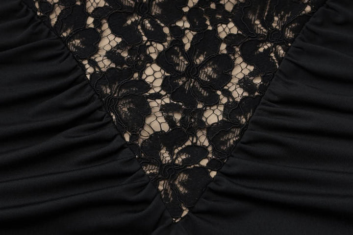Halter backless lace ruched maxi dress  | Festival Outfits Women