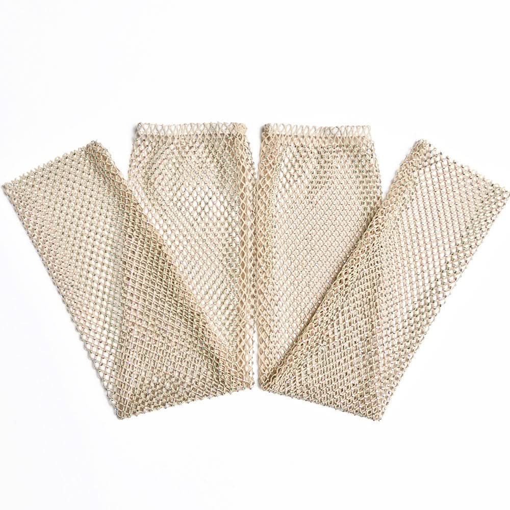 Beaded fishnet tube mini dress  | Festival Outfits Women
