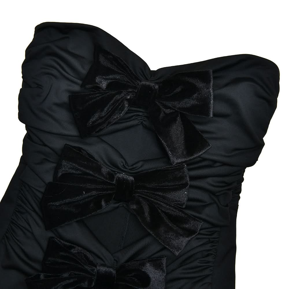 Bowknot hollow out ruched tube jumpsuit  | Festival Outfits Women