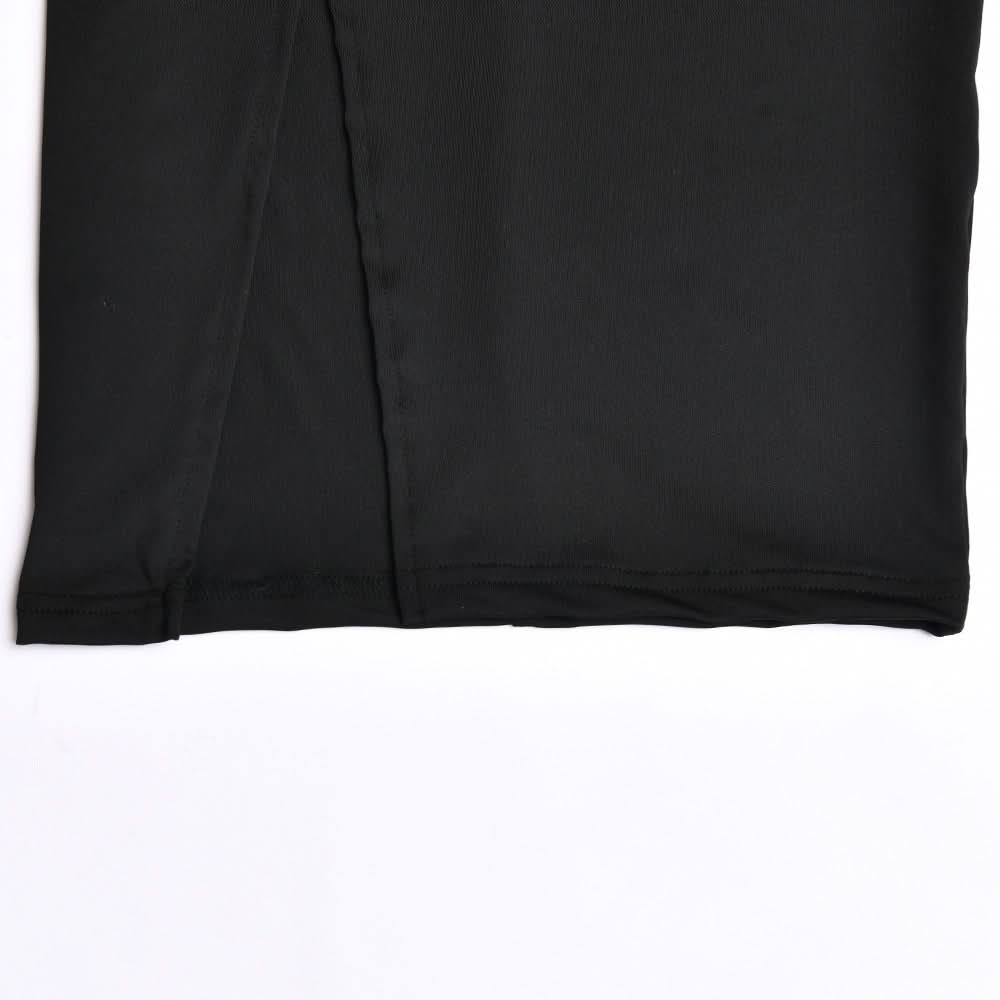 Sweetheart neck ruched slit maxi skirt set  | Festival Outfits Women