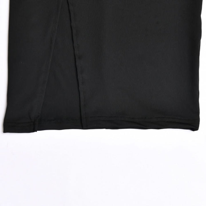 Sweetheart neck ruched slit maxi skirt set  | Festival Outfits Women