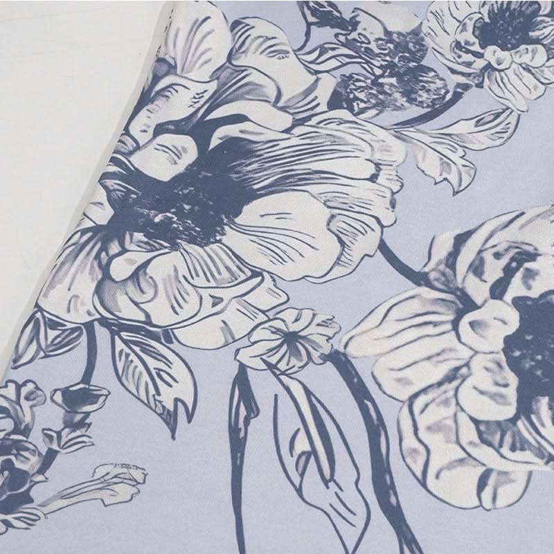 V neck flower print backless cami maxi dress  | Festival Outfits Women