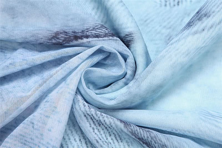 Bowknot hollow out v neck print cami cut out mini dress  | Festival Outfits Women