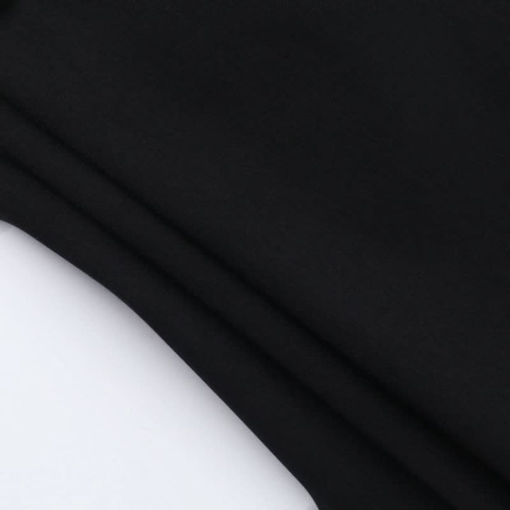 Metal chain buckle solid backless tube top  | Festival Outfits Women