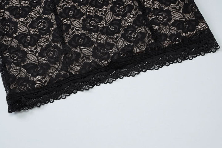 U neck lace cami mini dress  | Festival Outfits Women