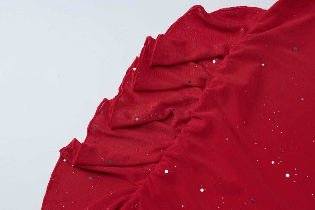 Ruched glitter cami mini dress  | Festival Outfits Women