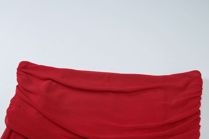 Hollow out off sleeve mesh patchwork cut out maxi dress  | Festival Outfits Women