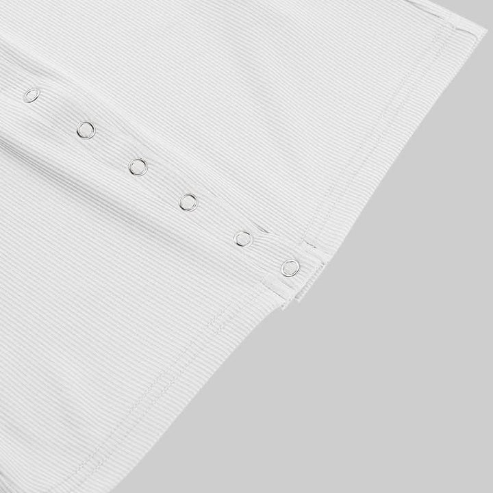 U neck button solid tank top  | Festival Outfits Women