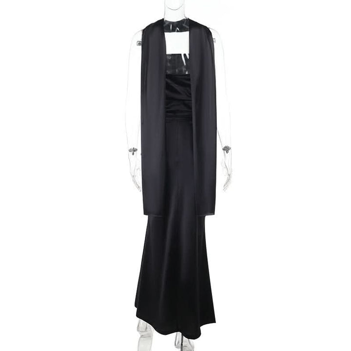 Ruched corset maxi skirt set  | Festival Outfits Women