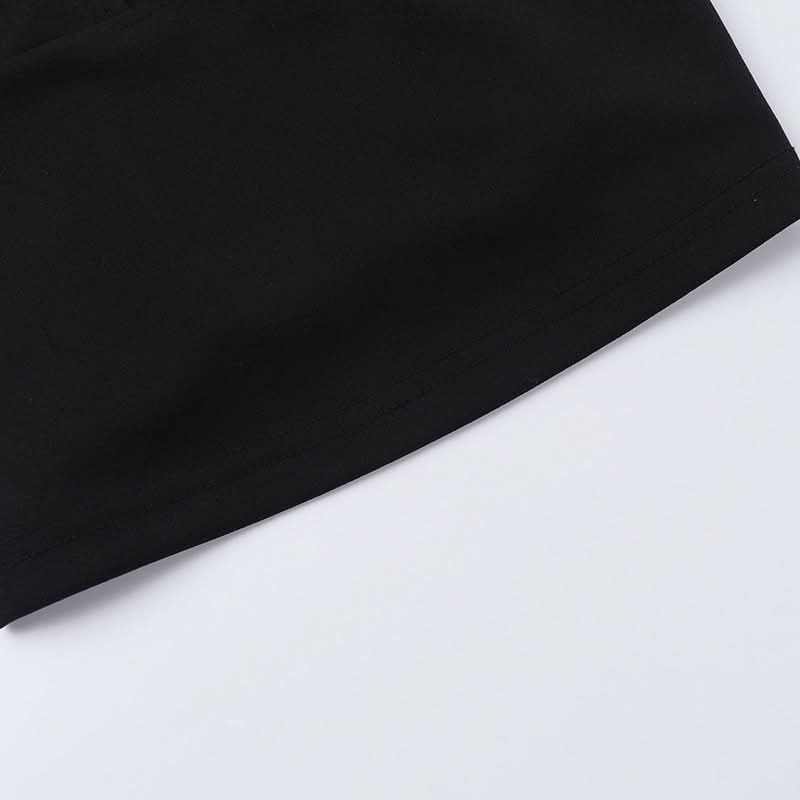Buckle solid hollow out cami cut out top  | Festival Outfits Women
