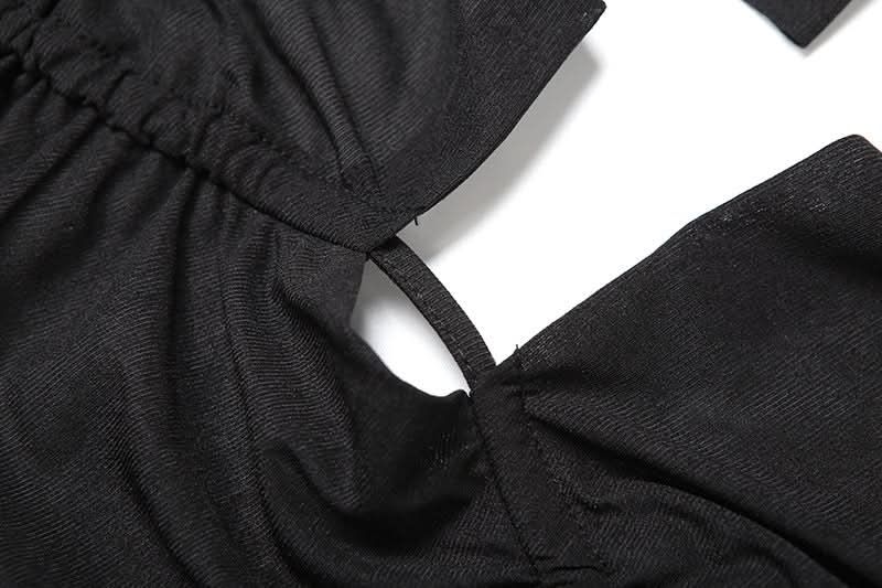 Ruched square neck backless self tie cami top  | Festival Outfits Women