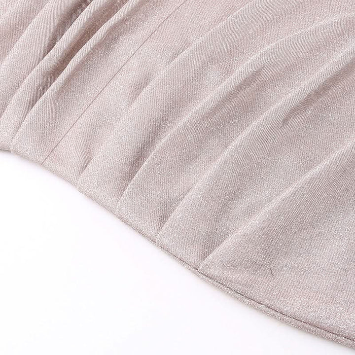Ruched square neck backless cami midi dress  | Festival Outfits Women