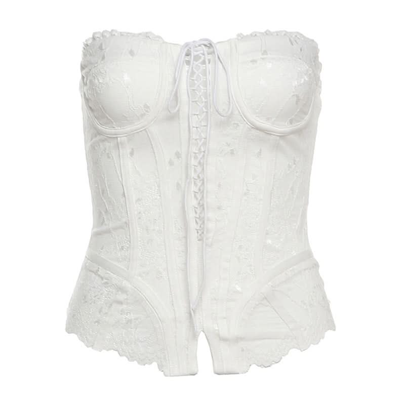 Lace up corset lace top  | Festival Outfits Women