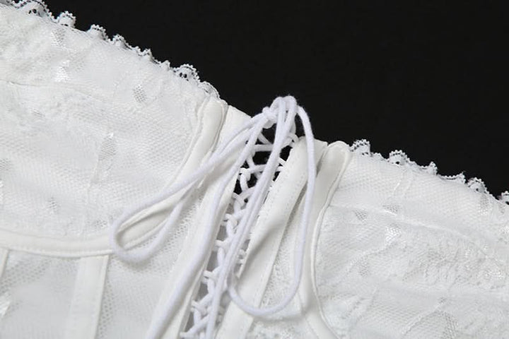 Lace up corset lace top  | Festival Outfits Women