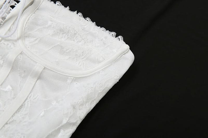 Lace up corset lace top  | Festival Outfits Women