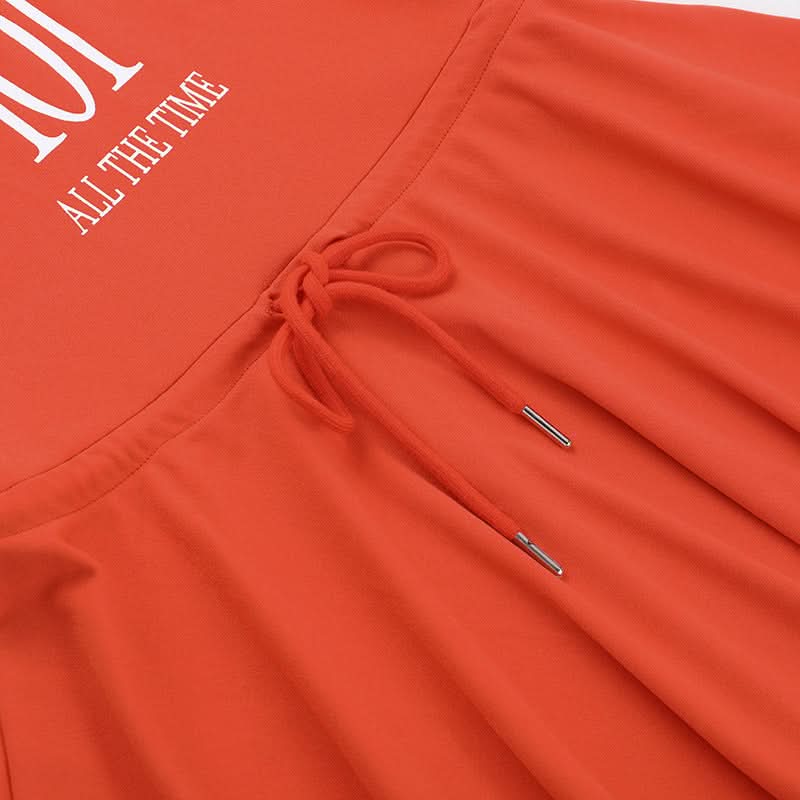 Self tie letter pattern backless tube mini dress  | Festival Outfits Women