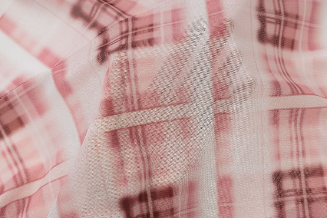 Plaid irregular ruffle midi skirt  | Festival Outfits Women