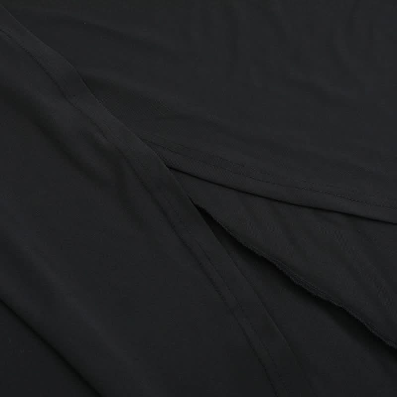 Hoodie ruched slit cowl neck solid maxi dress  | Festival Outfits Women