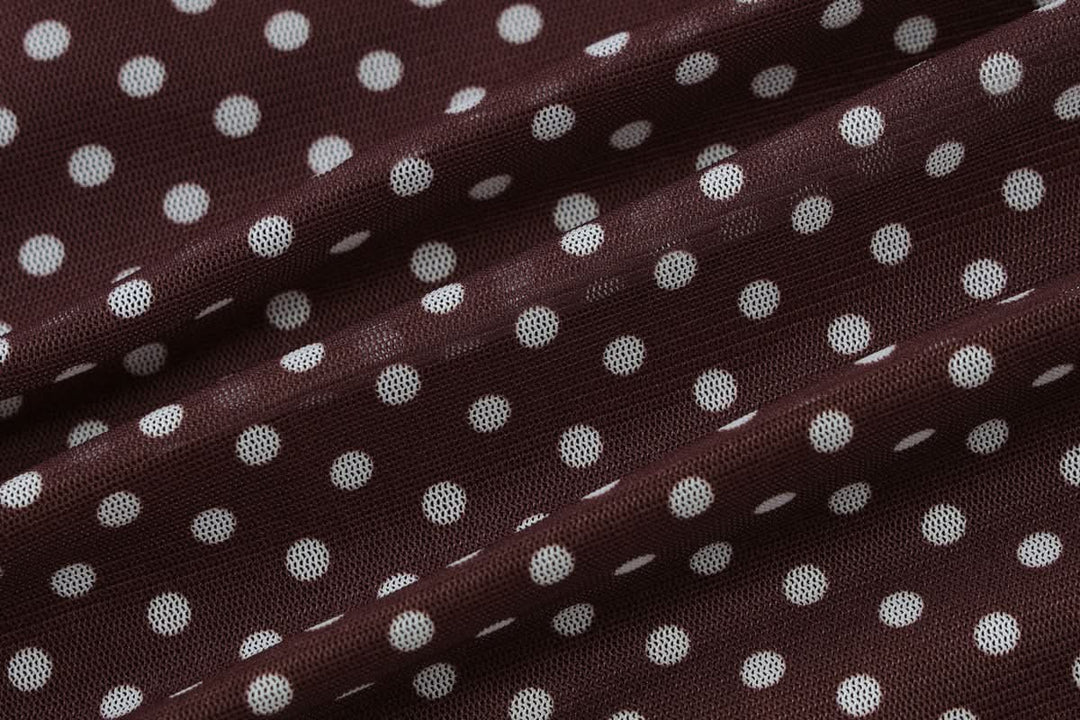 Ruched polka dot backless tube top  | Festival Outfits Women