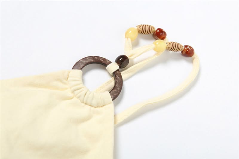 V neck o ring beaded cami top  | Festival Outfits Women