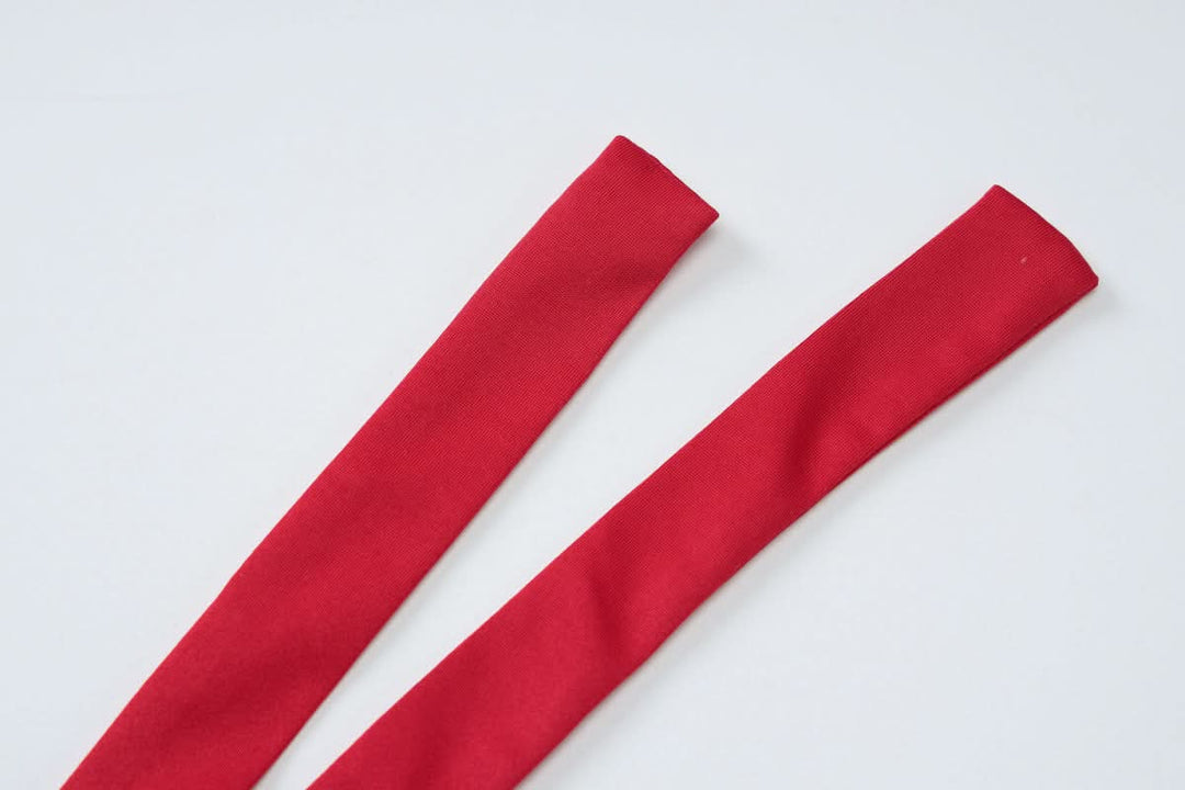 Ruched halter self tie v neck backless top  | Festival Outfits Women-final-sale