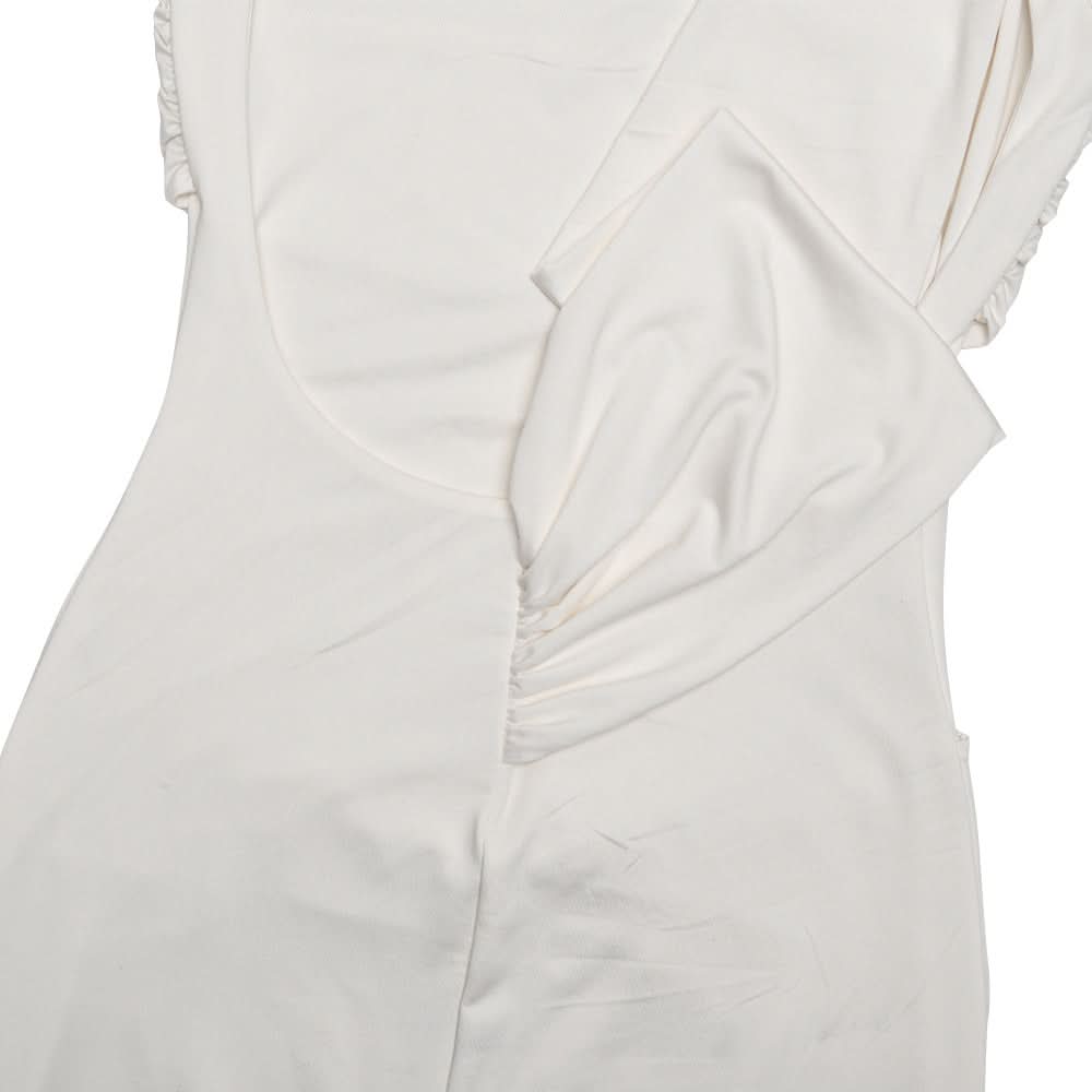 Ruched sleeveless hollow out button slit cut out maxi dress  | Festival Outfits Women