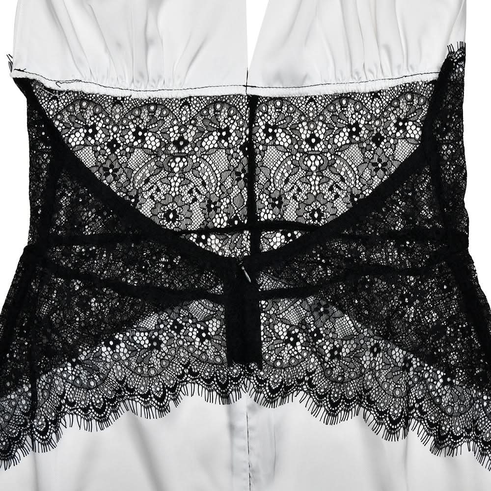 Halter lace patchwork backless maxi dress  | Festival Outfits Women