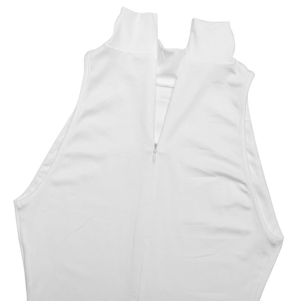 Sleeve zip-up high slit ruched maxi dress  | Festival Outfits Women