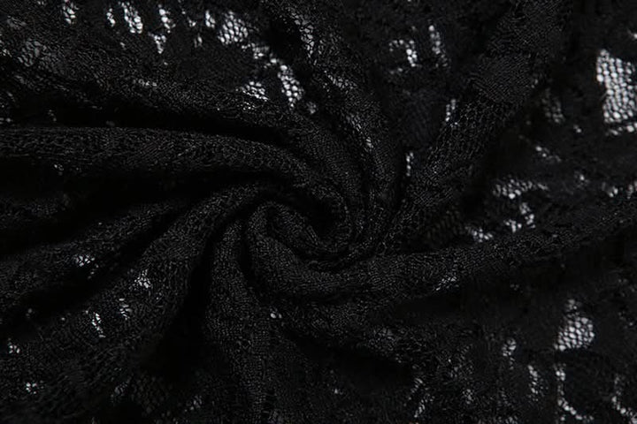 Lace see through solid maxi skirt  | Festival Outfits Women