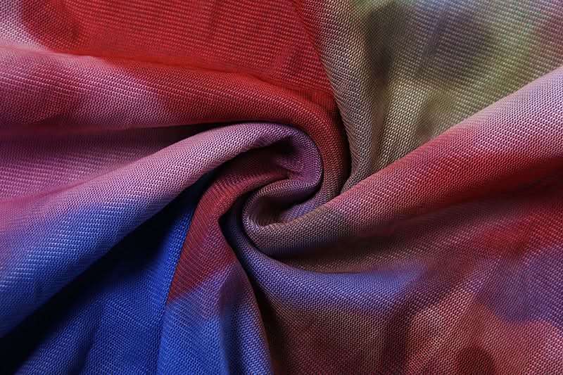 Contrast lace hem mesh cami maxi dress  | Festival Outfits Women