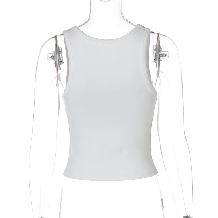 U neck beaded tank top  | Festival Outfits Women