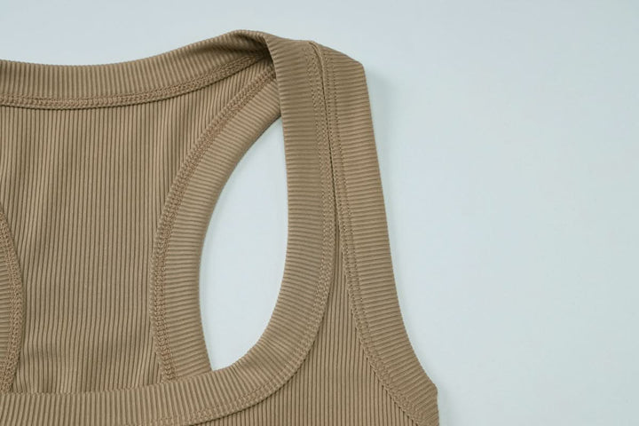 U neck solid tank top  | Festival Outfits Women