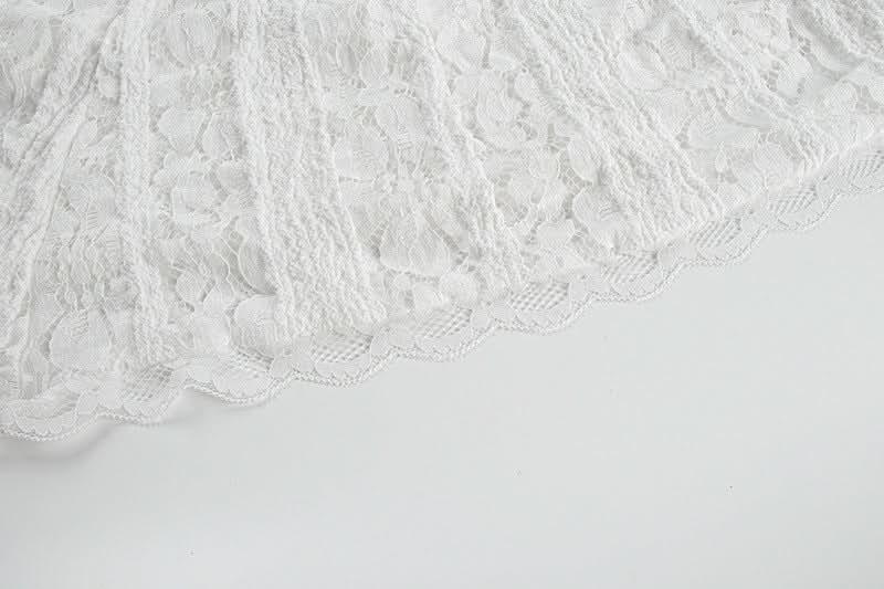 Long flared sleeve off shoulder lace self tie maxi dress  | Festival Outfits Women