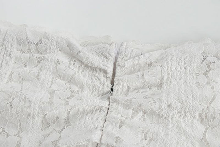 Long flared sleeve off shoulder lace self tie maxi dress  | Festival Outfits Women