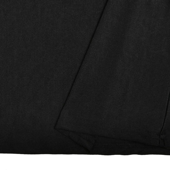 Halter metal chain hollow out ruched cut out midi dress  | Festival Outfits Women