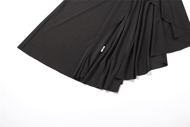 High slit o ring cami maxi dress  | Festival Outfits Women-final-sale
