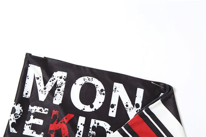 Letter print contrast decor belt  | Festival Outfits Women