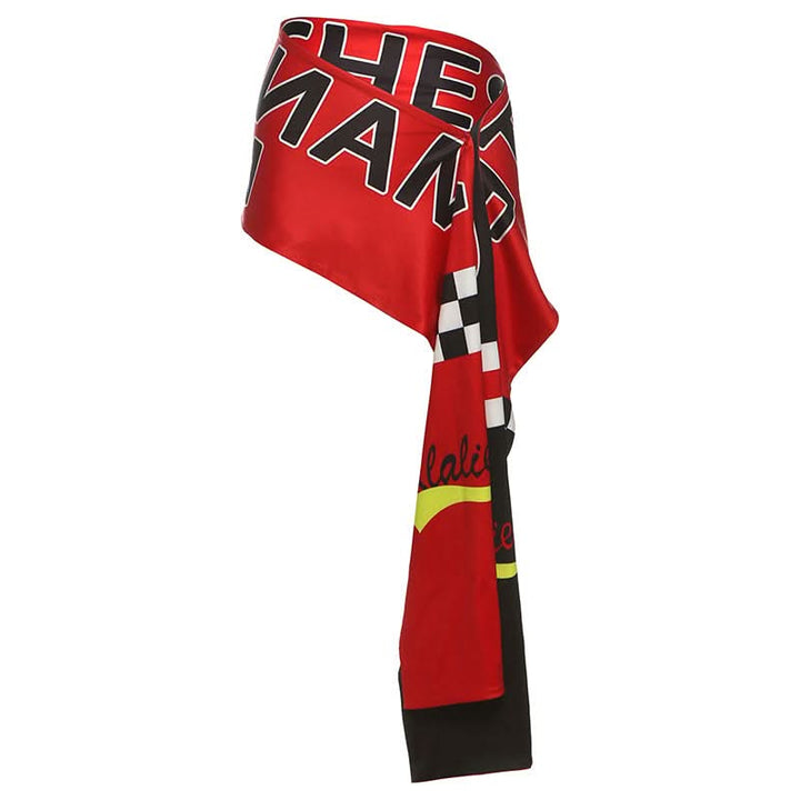 Contrast letter print decor belt  | Festival Outfits Women