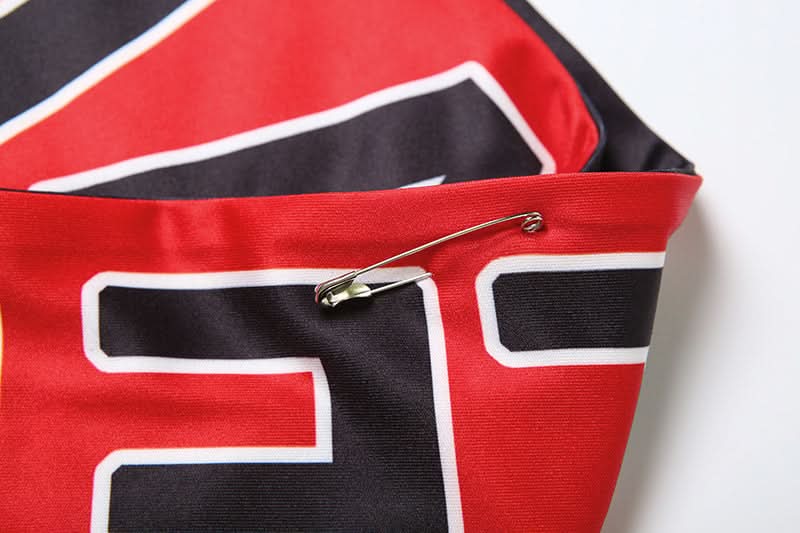 Contrast letter print decor belt  | Festival Outfits Women