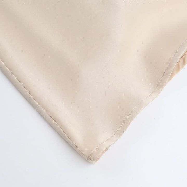 Champagne v neck zip-up cami maxi dress  | Festival Outfits Women