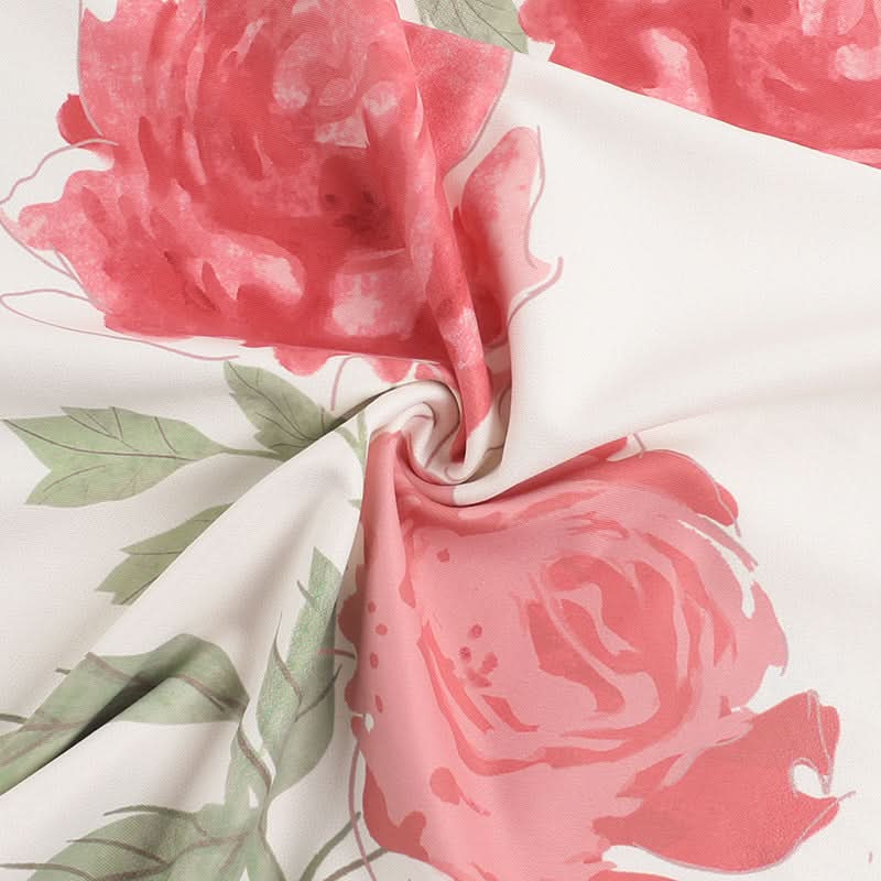 Ruffle self tie v neck flower print cami midi dress  | Festival Outfits Women