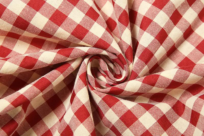 Plaid ruffle high slit button maxi skirt  | Festival Outfits Women